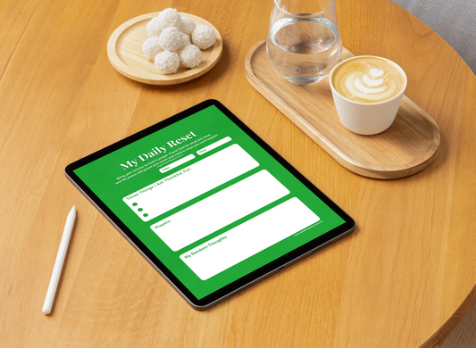 Solid Color Digital Gratitude Journal – iPad, Tablet & Printable PDF Download (8 Designs)